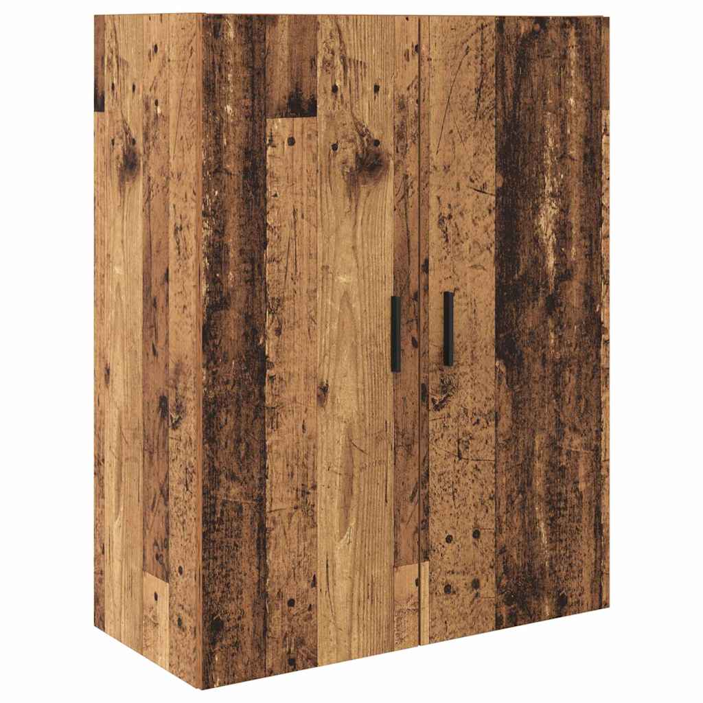 Magasfiú 2 pcs Öreg fa 69,5 x 34 x 180 cm Szerelt Fa