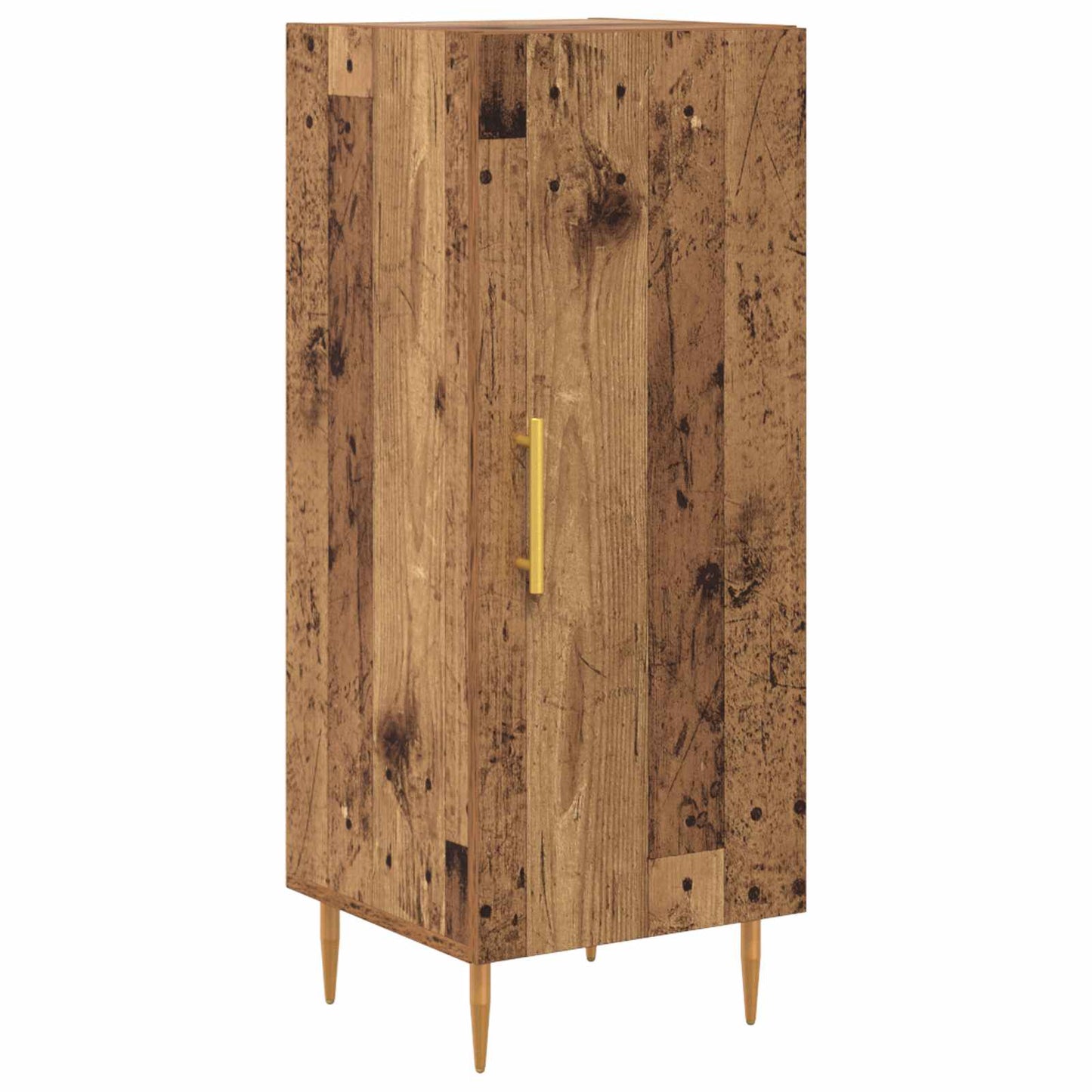 Magasfiú 2 pcs Öreg fa 34,5 x 34 x 180 cm Szerelt Fa
