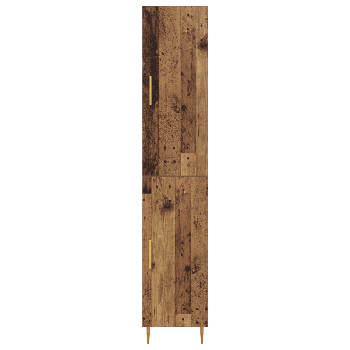 Magasfiú 2 pcs Öreg fa 34,5 x 34 x 180 cm Szerelt Fa