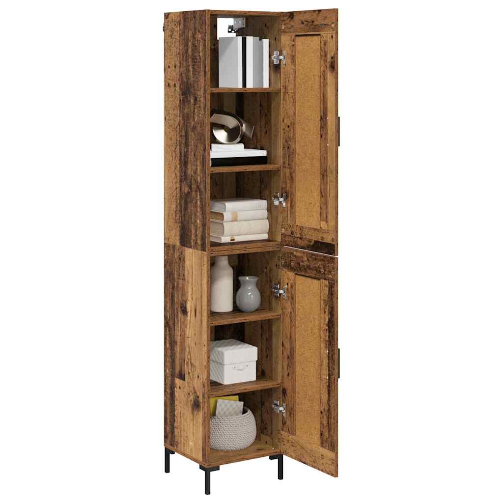 Magasfiú Öreg fa 34,5 x 34 x 180 cm Szerelt Fa