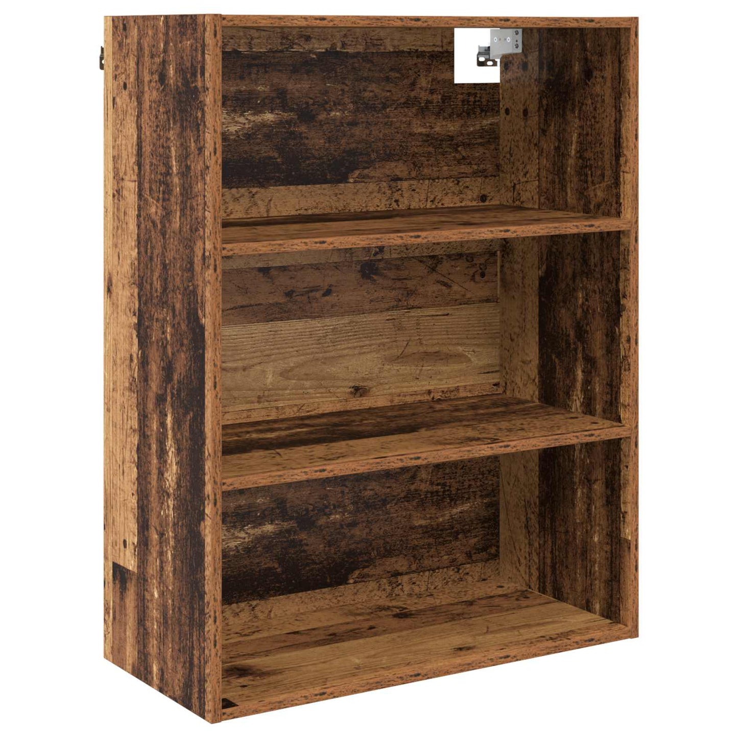 Magasfiú 2 pcs Öreg fa 69,5 x 34 x 180 cm Szerelt fa és Üveg