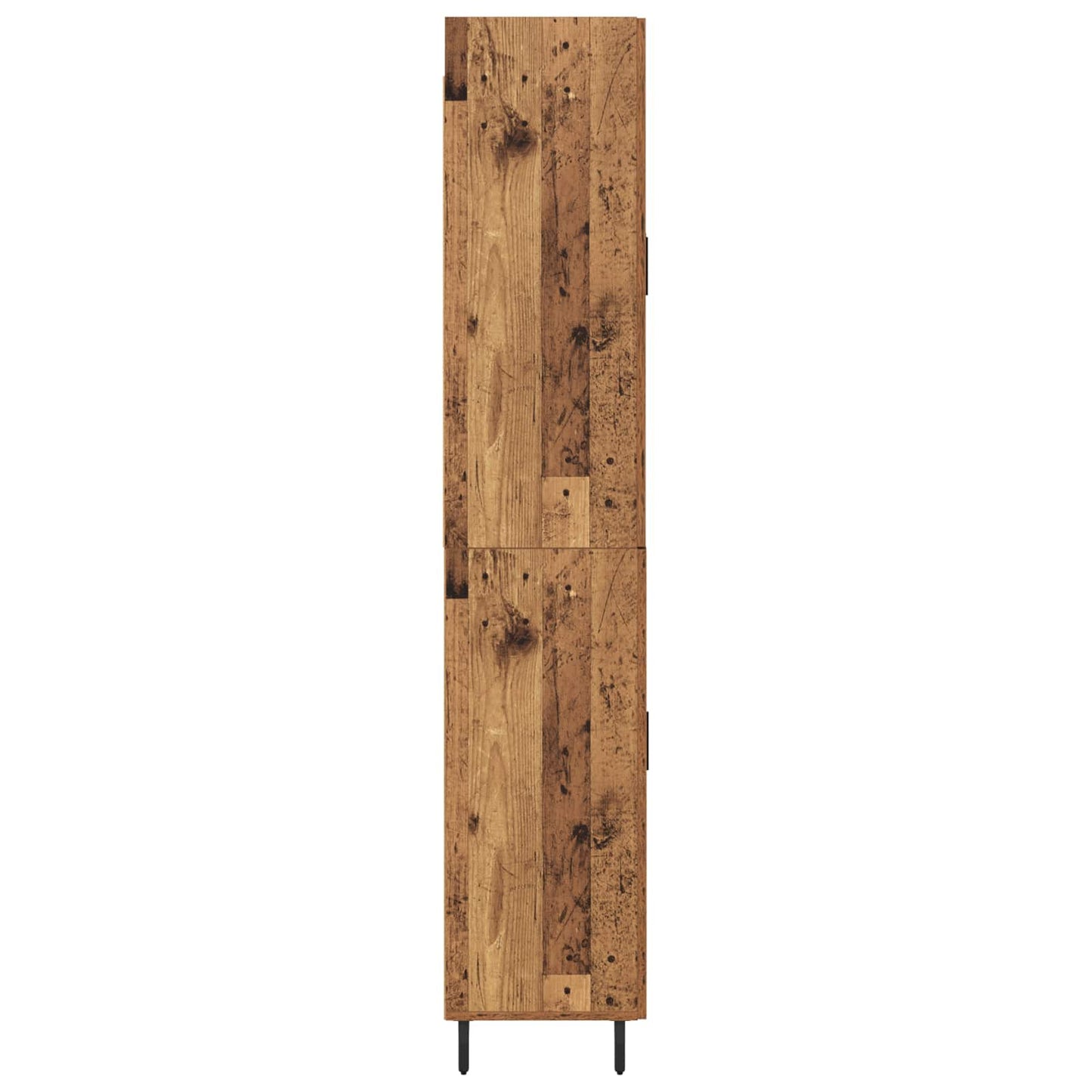 Magasfiú 2 pcs Öreg fa 69,5 x 34 x 180 cm Szerelt Fa