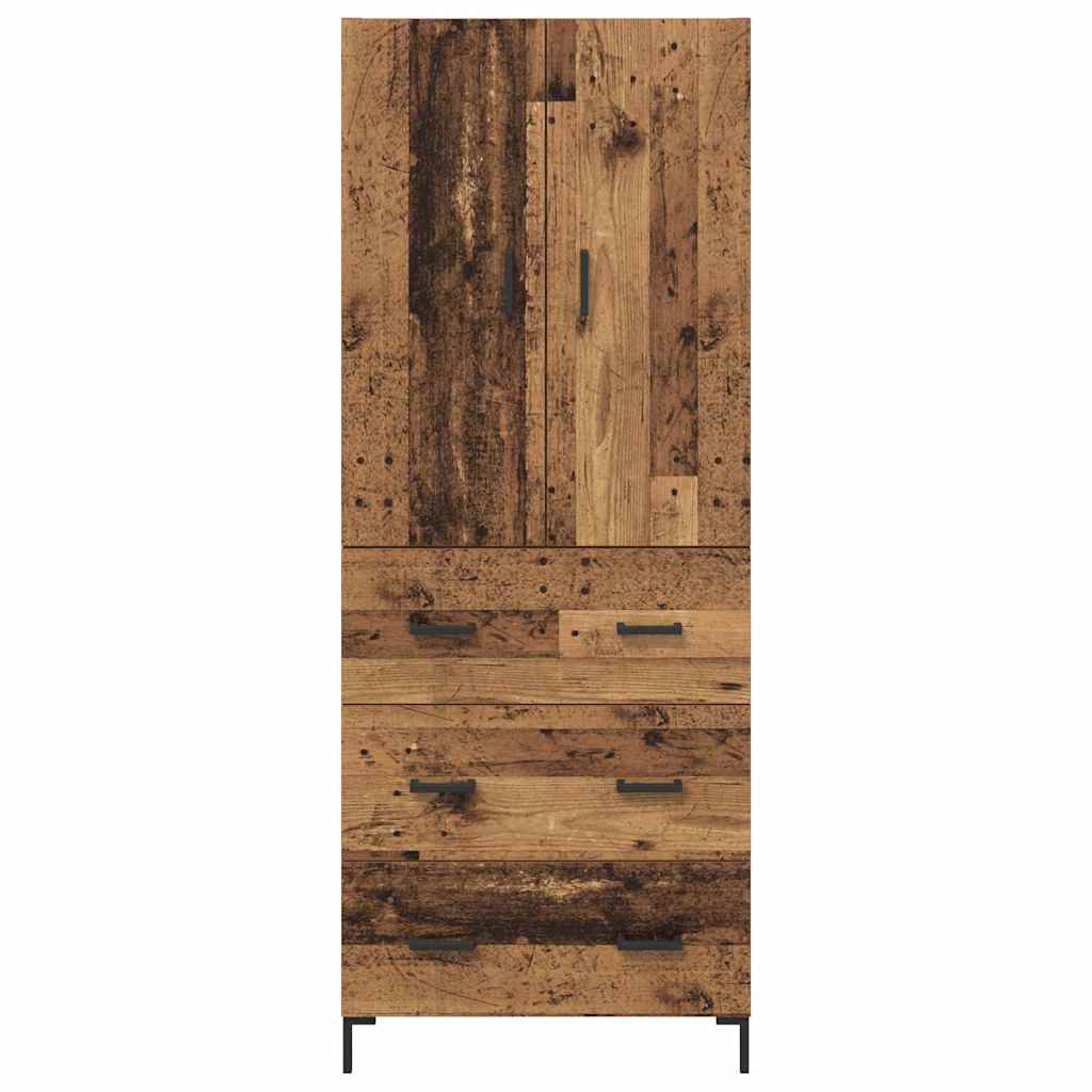 Magasfiú Öreg fa 69,5 x 34 x 180 cm Szerelt Fa