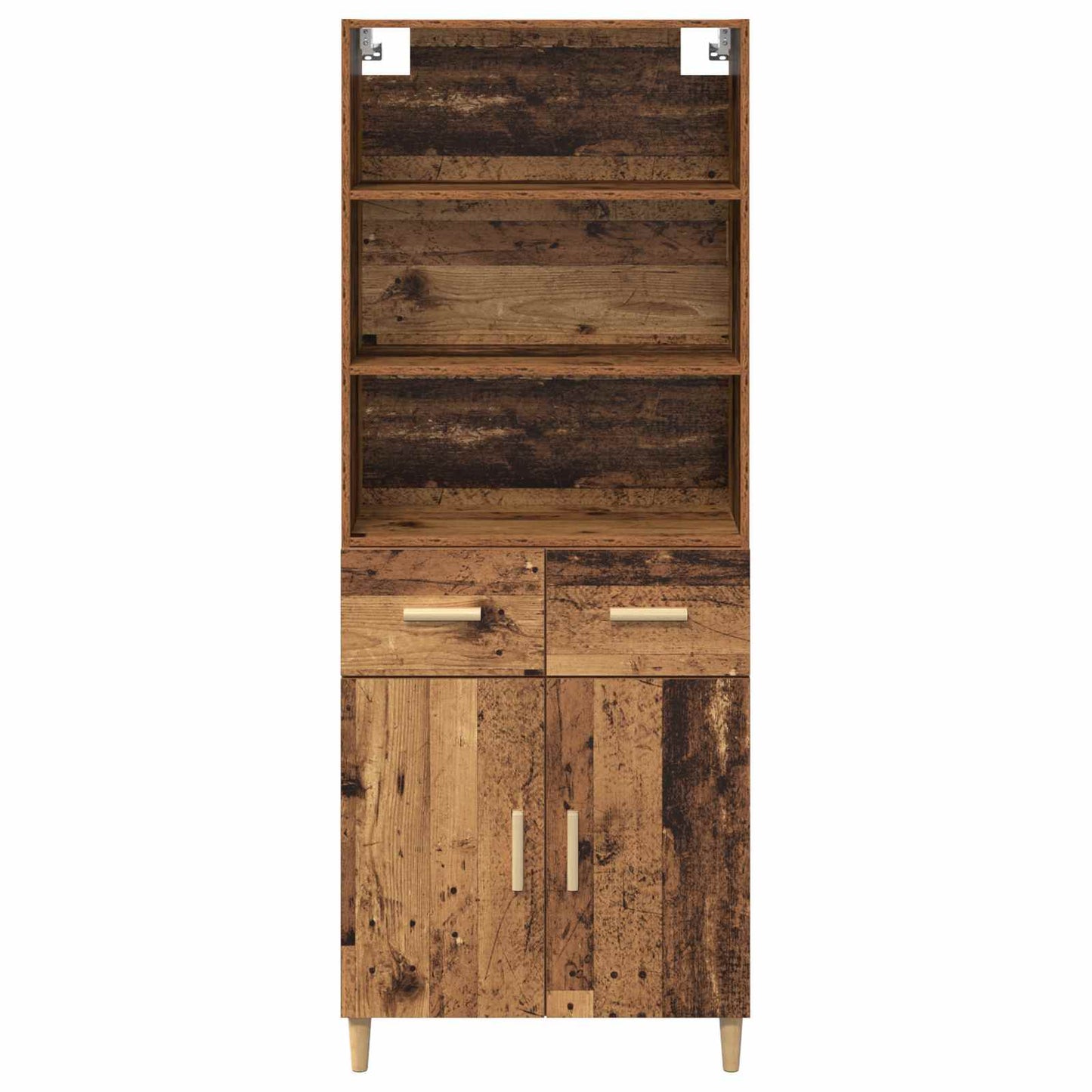 Magasfiú Öreg fa 69,5 x 32,5 x 180 cm Szerelt Fa
