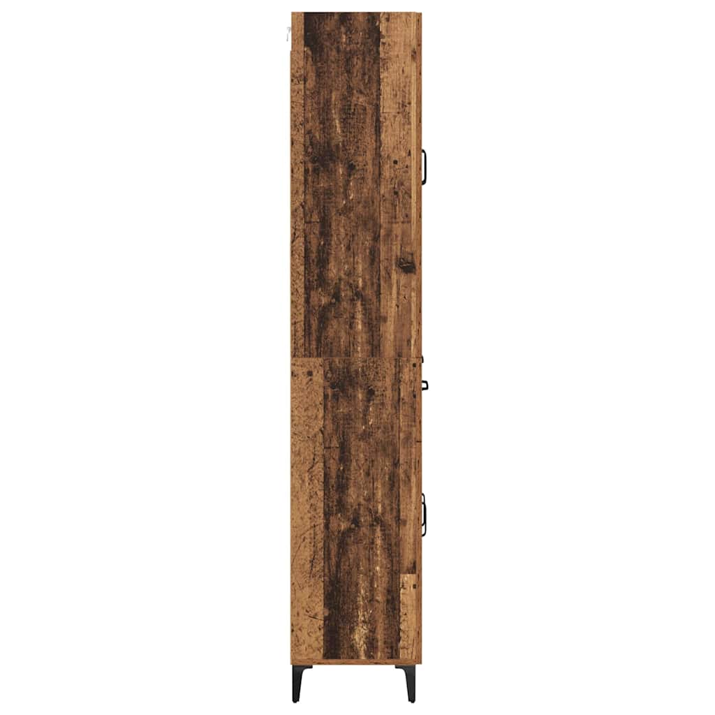 Magasfiú Öreg fa 69,5 x 34 x 180 cm Szerelt Fa