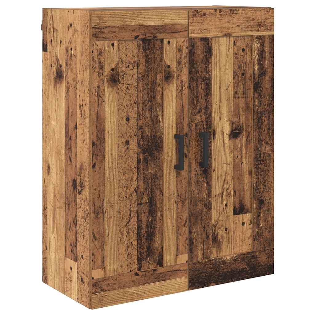 Magasfiú 2 pcs Öreg fa 69,5 x 34 x 180 cm Szerelt Fa