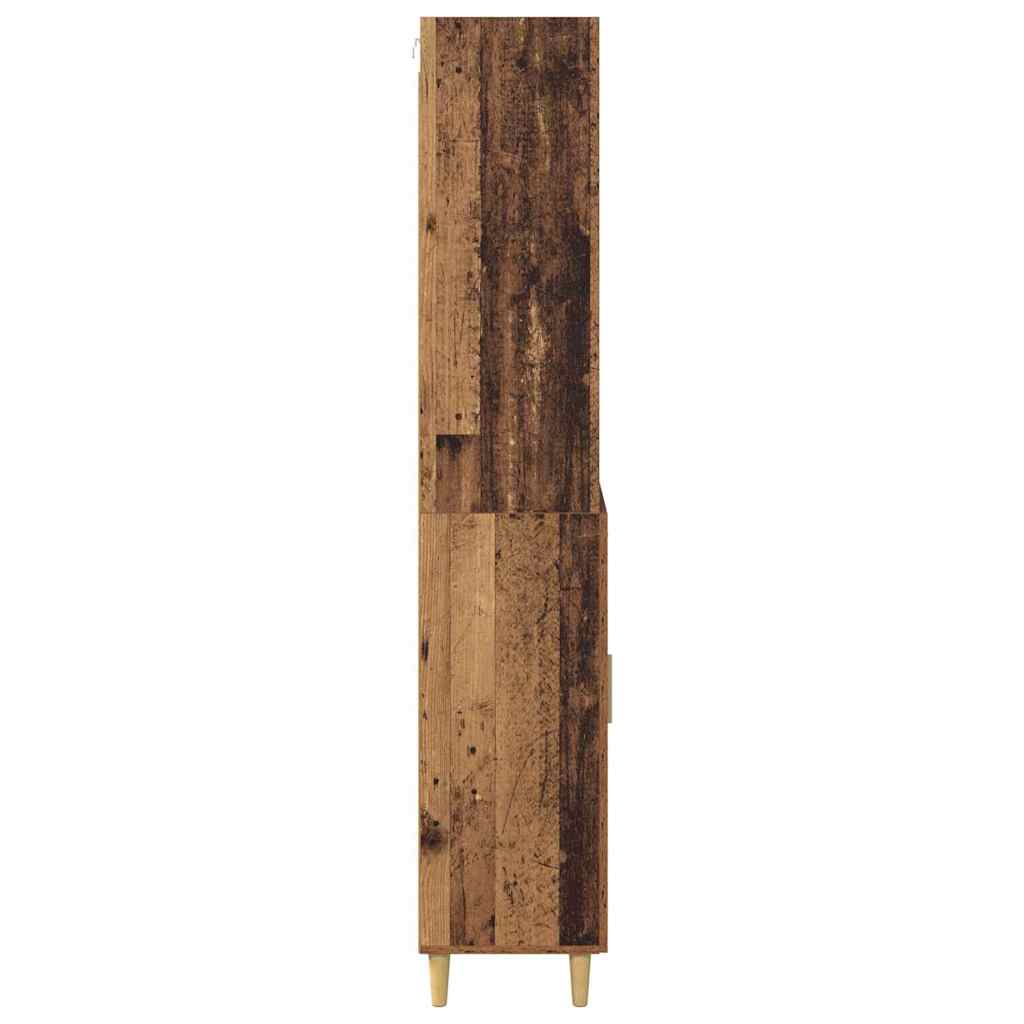 Magasfiú fiókkal Öreg fa 69,5 x 34 x 180 cm Faanyag