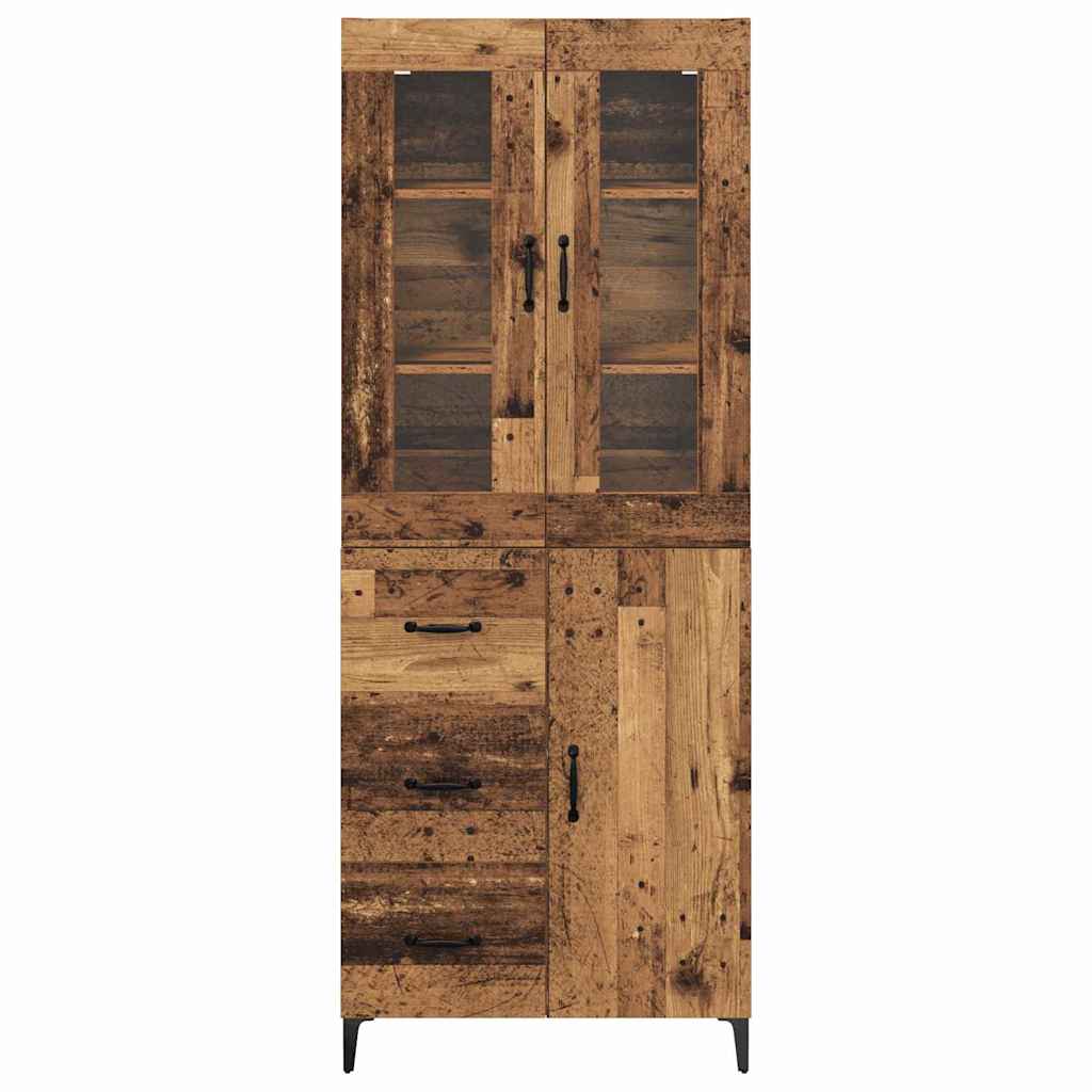 Magasfiú Öreg fa 69,5 x 34 x 180 cm Szerelt Fa