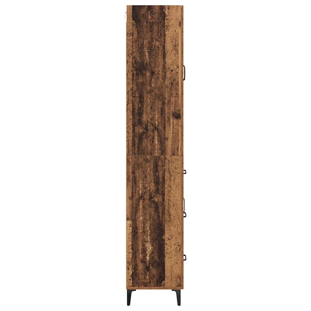 Magasfiú Öreg fa 69,5 x 34 x 180 cm Szerelt Fa