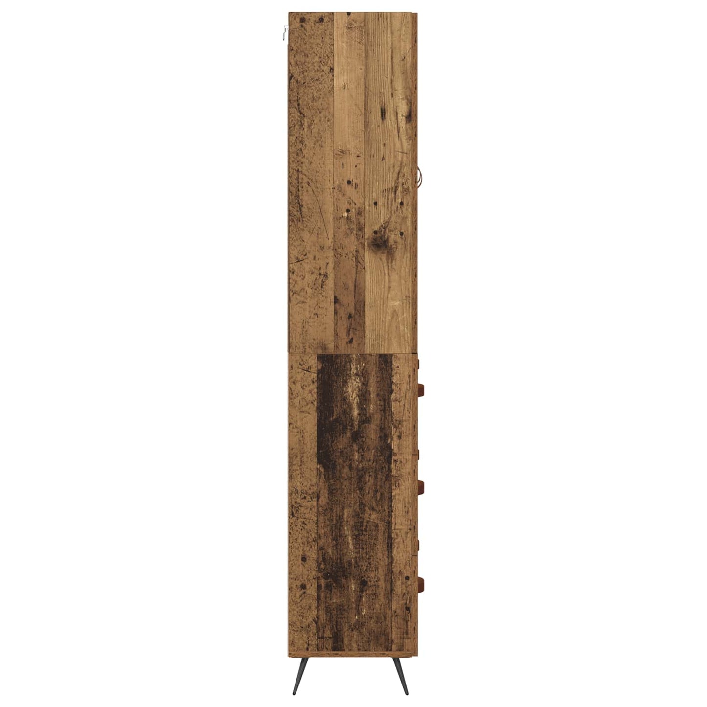 Magasfiú Öreg fa 69,5 x 34 x 180 cm Szerelt Fa