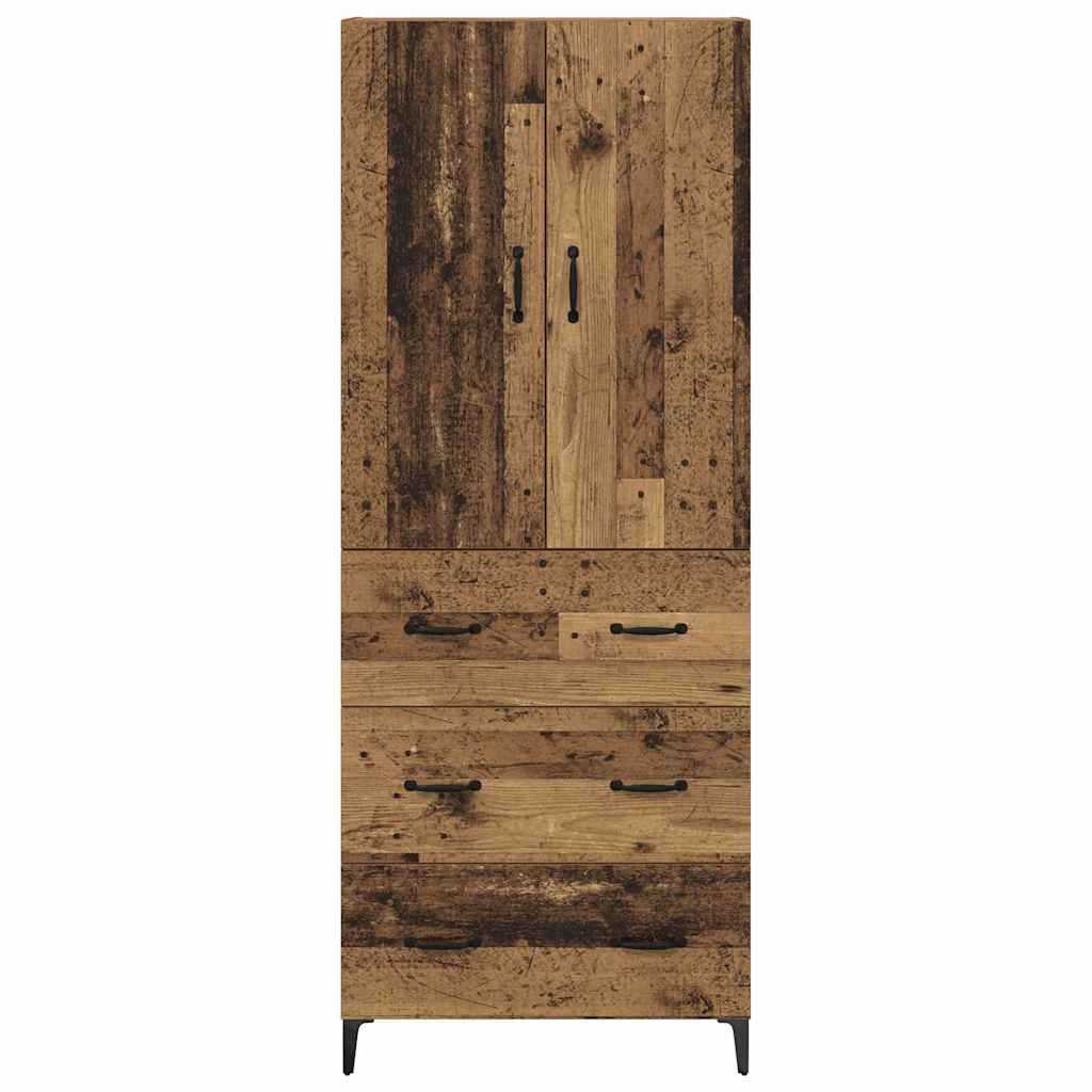 Magasfiú Öreg fa 69,5 x 34 x 180 cm Szerelt Fa
