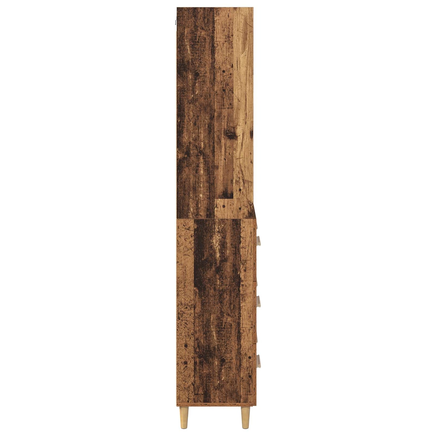 Magasfiú Öreg fa 69,5 x 32,5 x 180 cm Szerelt Fa