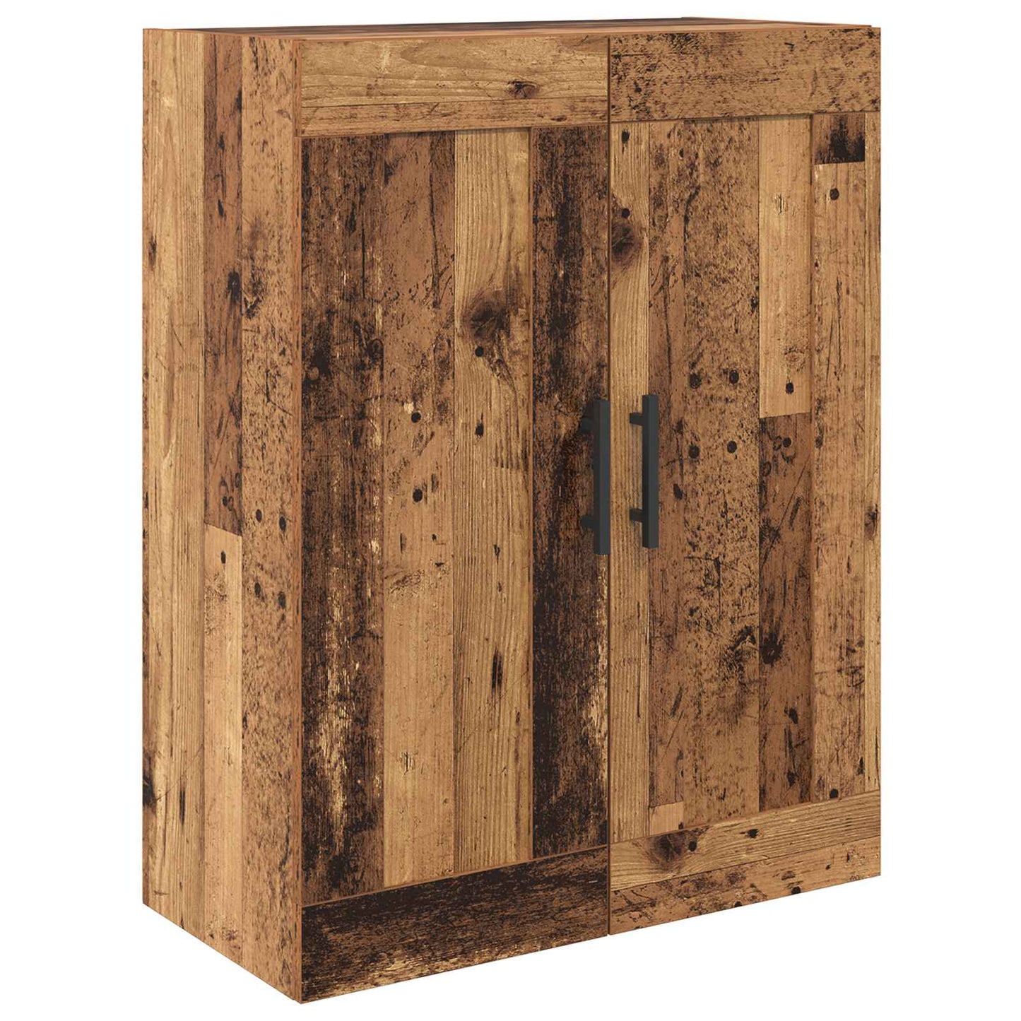 Magasfiú 2 pcs Öreg fa 69,5 x 34 x 180 cm Szerelt fa és Üveg