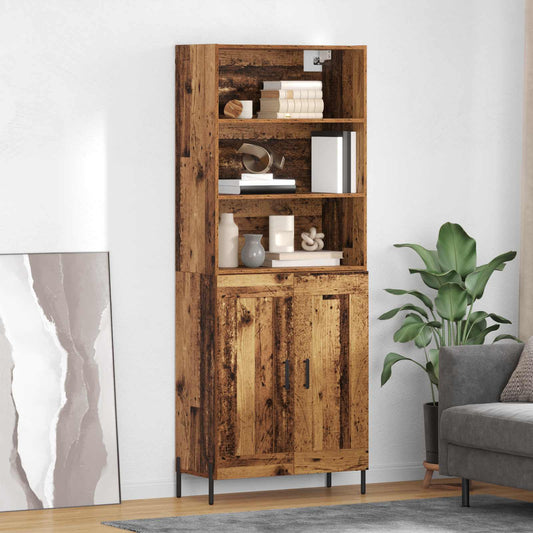 Magasfiú Öreg fa 69,5 x 32,5 x 180 cm Faanyag