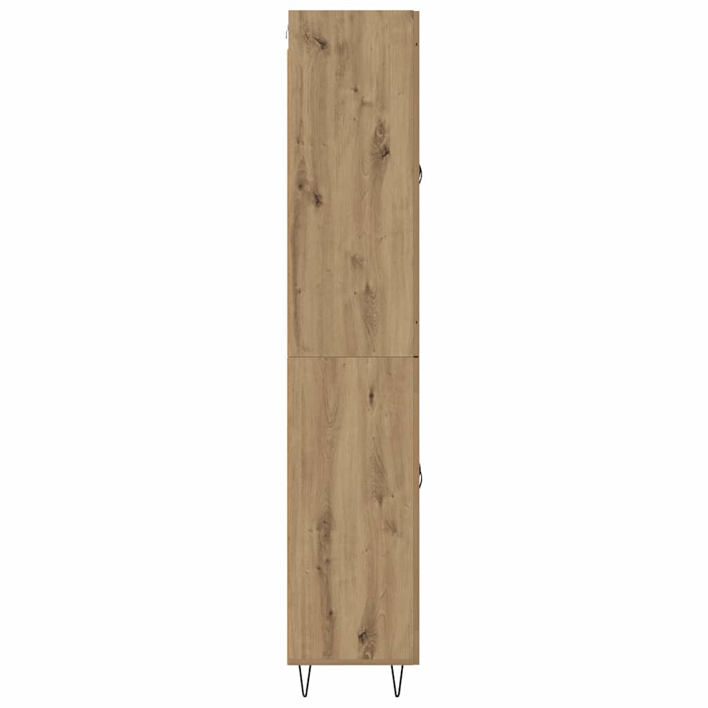 Magasfiú Artisan tölgy 69,5 x 34 x 180 cm Szerelt Fa
