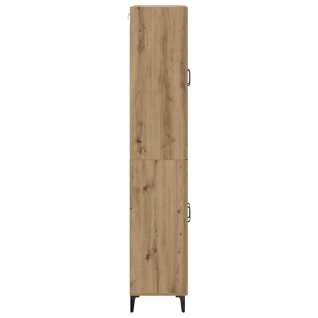 Magasfiú Artisan tölgy 69,5 x 34 x 180 cm Szerelt Fa