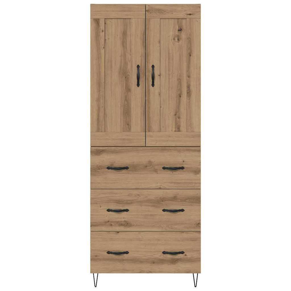 Magasfiú Artisan tölgy 69,5 x 34 x 180 cm Szerelt Fa