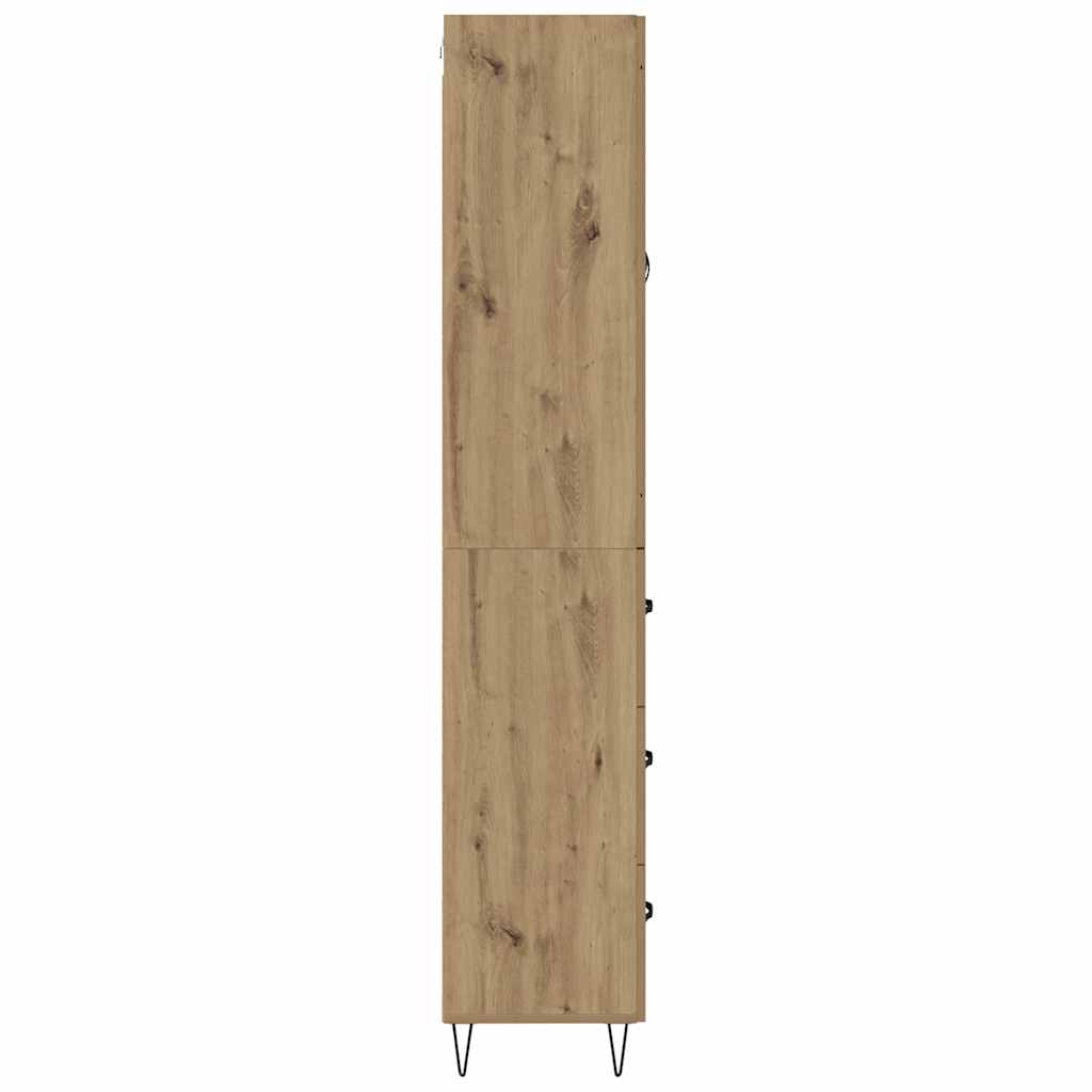 Magasfiú Artisan tölgy 69,5 x 34 x 180 cm Szerelt Fa
