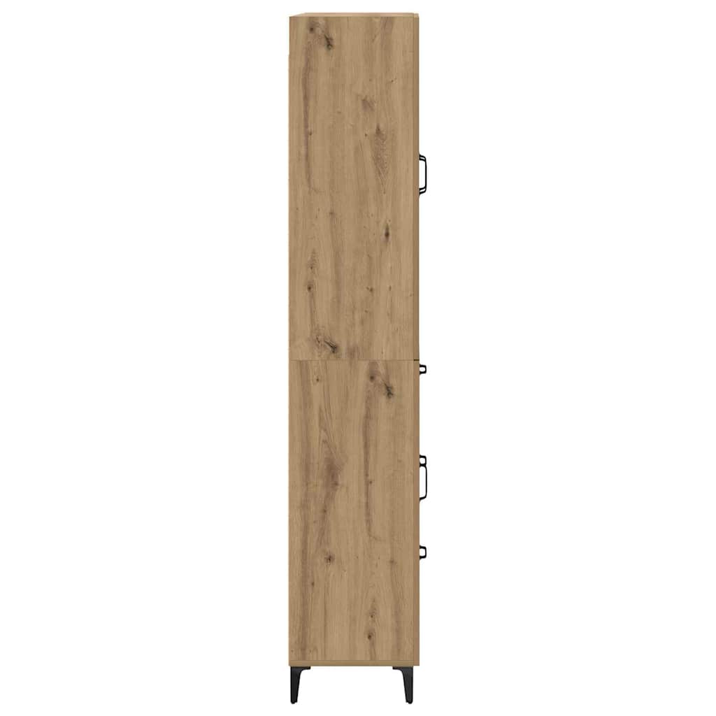 Magasfiú Artisan tölgy 69,5 x 34 x 180 cm Szerelt Fa