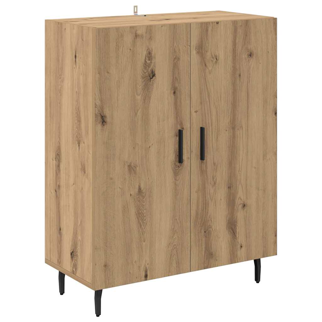 Magasfiú 2 pcs Artisan tölgy 69,5 x 34 x 180 cm Szerelt Fa
