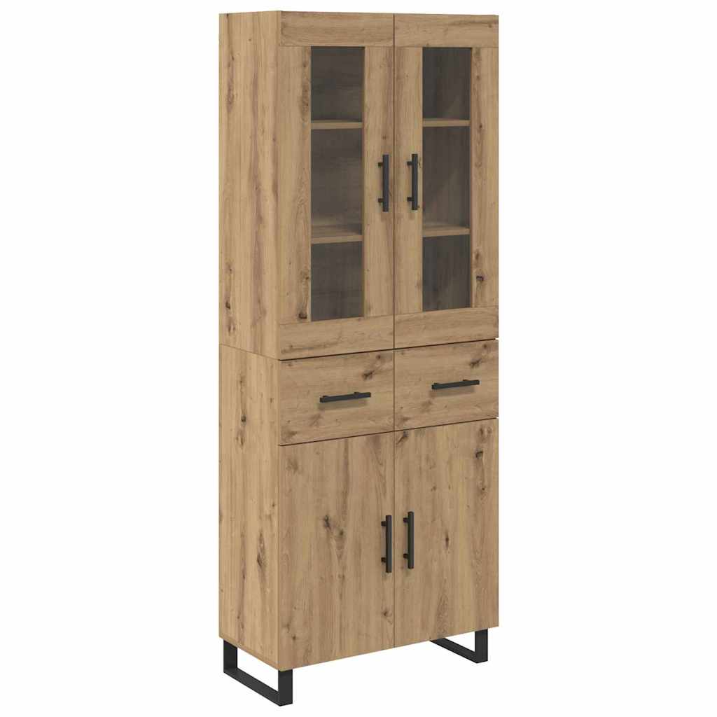 Magasfiú 2 db Artisan tölgy 69,5 x 34 x 180 cm Szerelt Fa