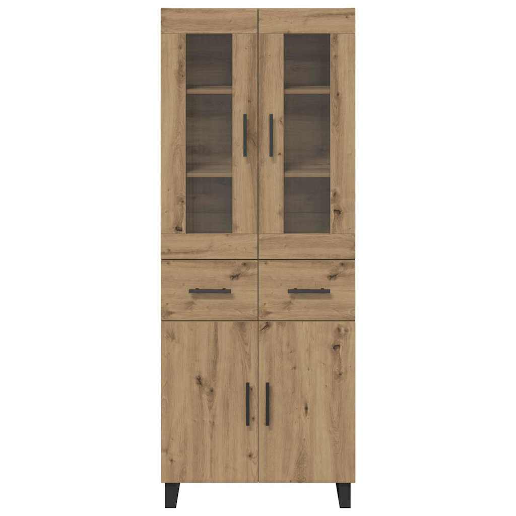 Magasfiú 2 db Artisan tölgy 69,5 x 34 x 180 cm Szerelt Fa