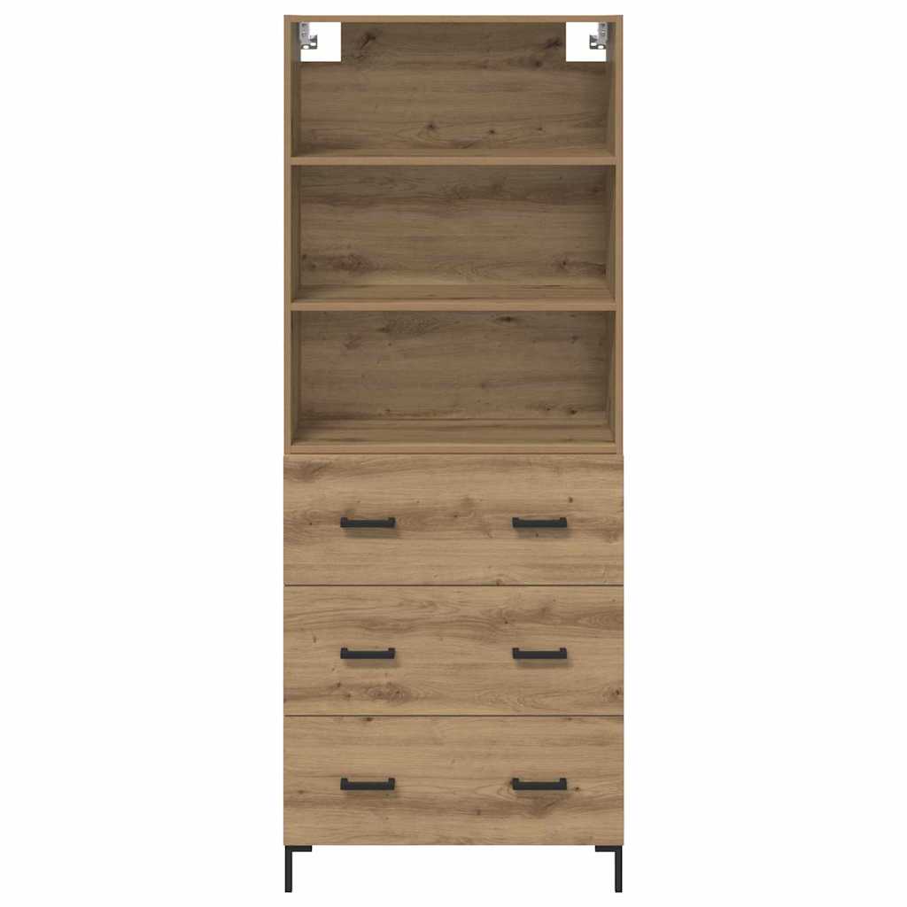 Magasfiú Artisan tölgy 69,5 x 34 x 180 cm Szerelt Fa