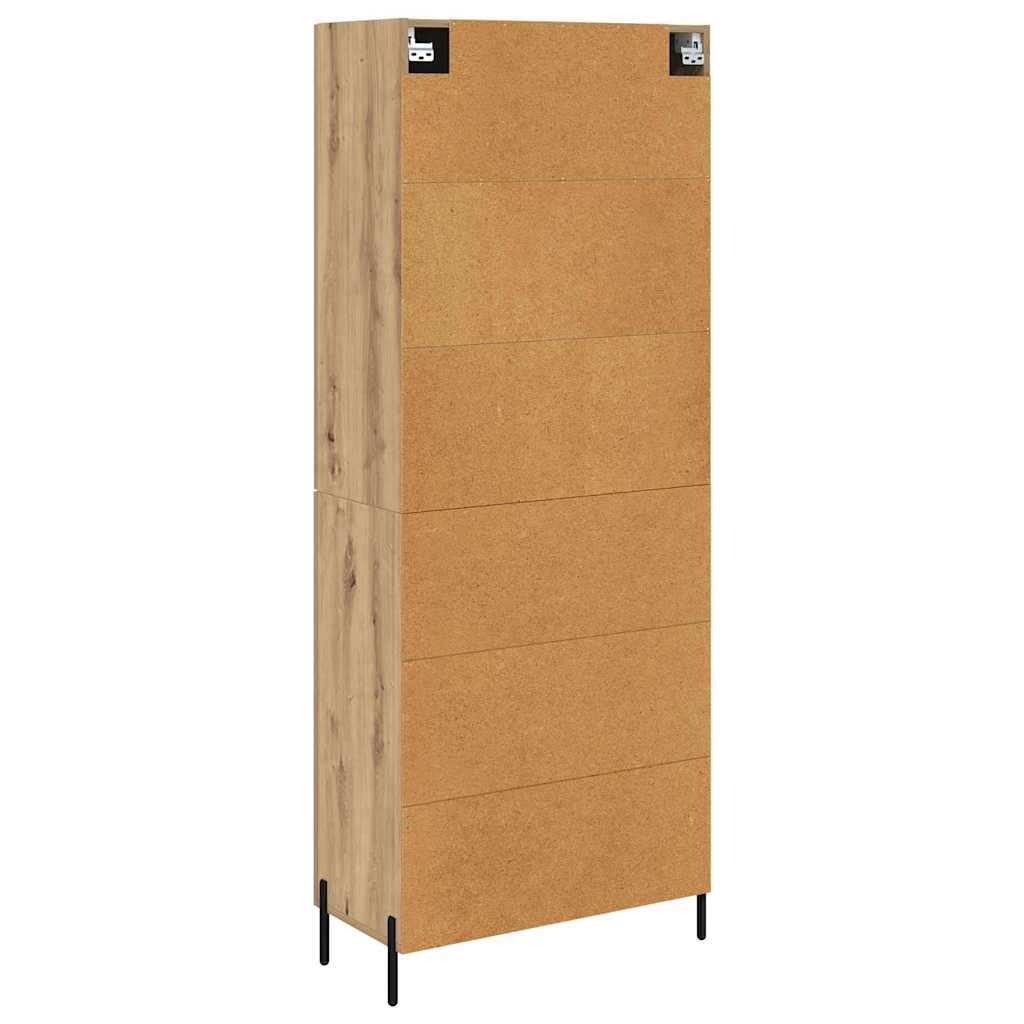 Magasfiú fiókkal Artisan tölgy 69,5 x 34 x 180 cm Faanyag