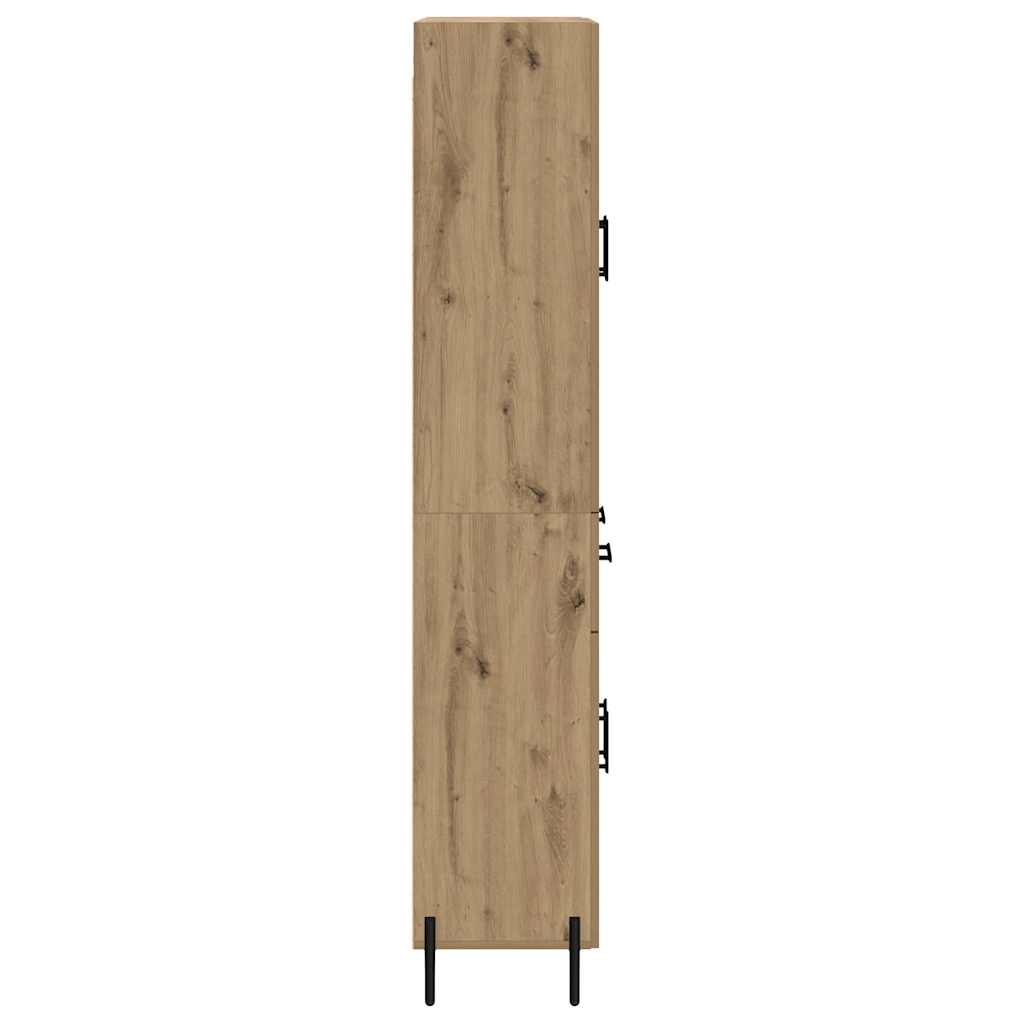 Magasfiú Artisan tölgy 69,5 x 34 x 180 cm Szerelt Fa