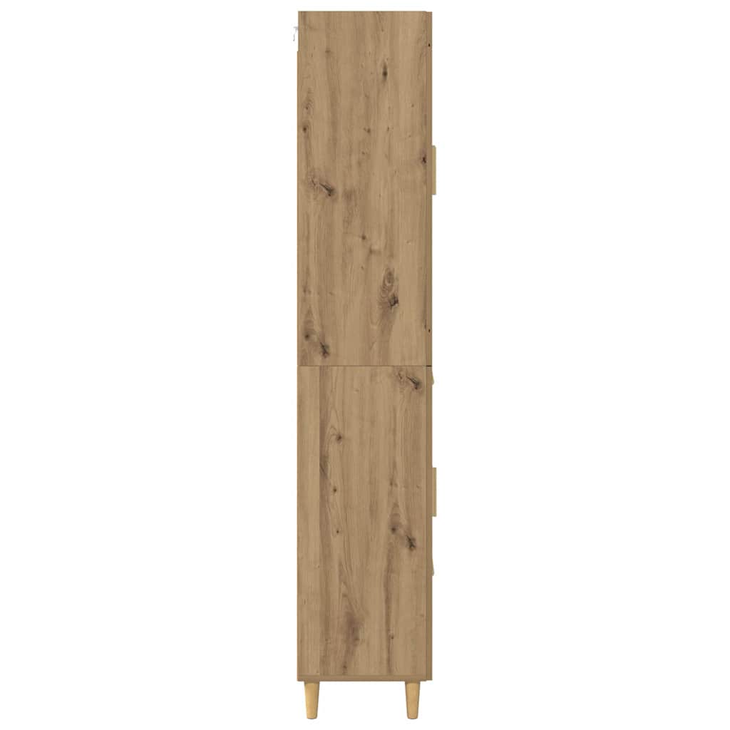 Magasfiú Artisan tölgy 69,5 x 34 x 180 cm Szerelt Fa