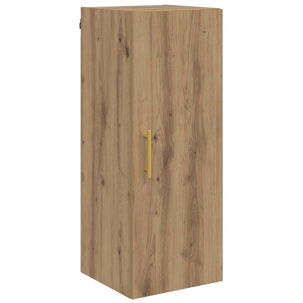 Magasfiú 2 pcs Artisan tölgy 34,5 x 34 x 180 cm Szerelt Fa
