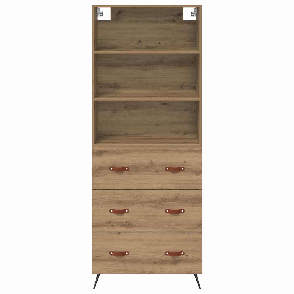 Magasfiú Artisan tölgy 69,5 x 34 x 180 cm Szerelt Fa