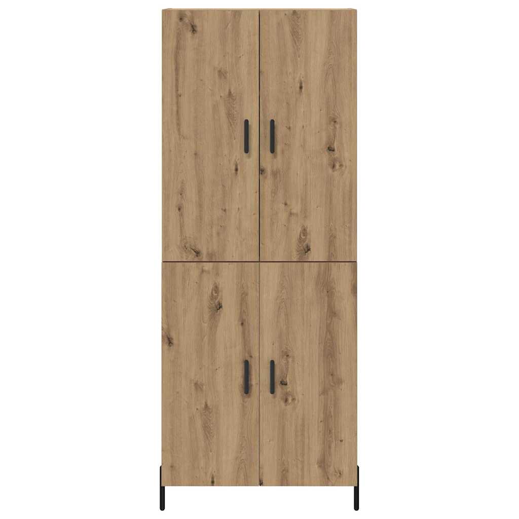 Magasfiú Artisan tölgy 69,5 x 34 x 180 cm Szerelt Fa