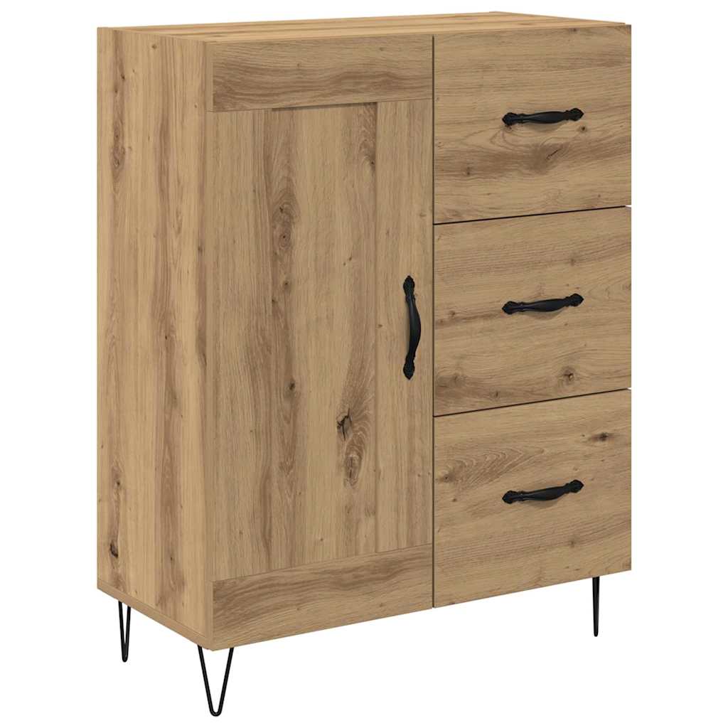Magasfiú Artisan tölgy 69,5 x 34 x 180 cm Szerelt Fa