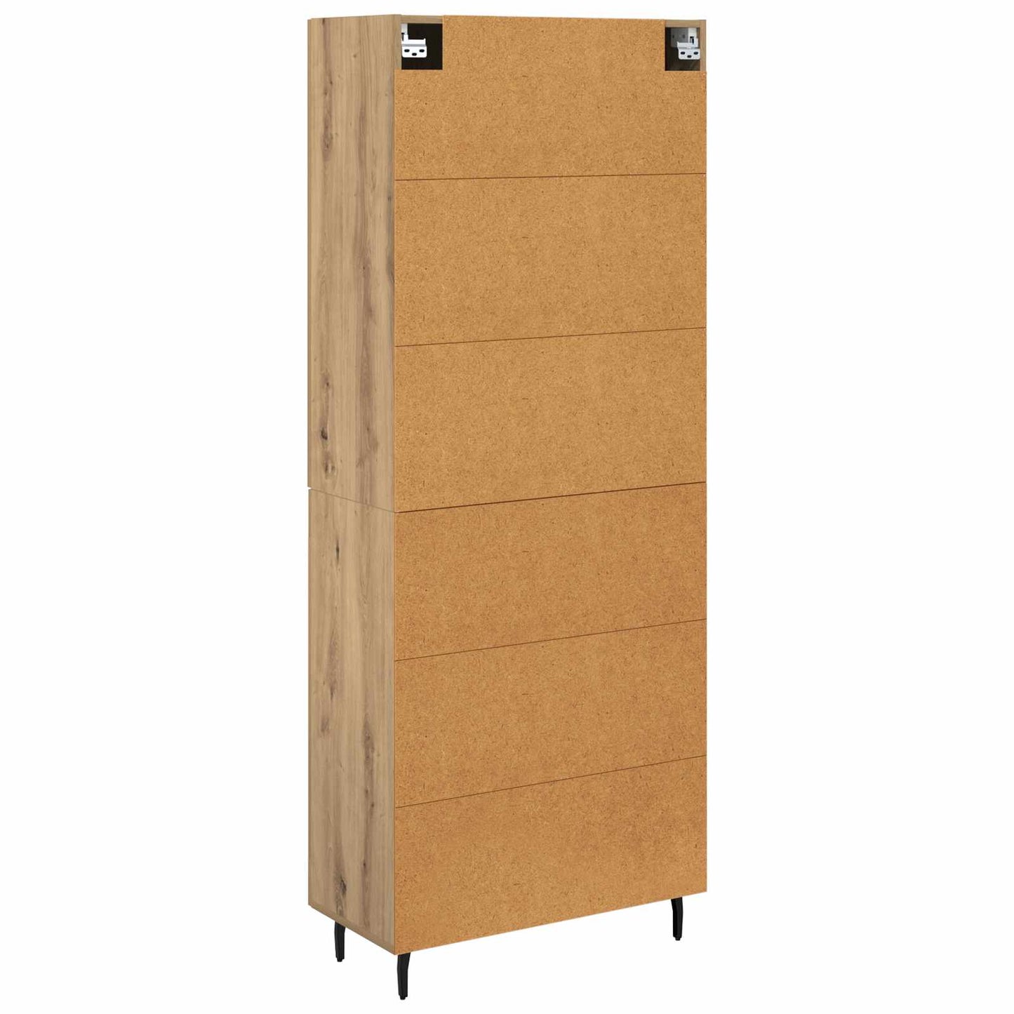 Magasfiú 2 pcs Artisan tölgy 69,5 x 34 x 180 cm Szerelt Fa