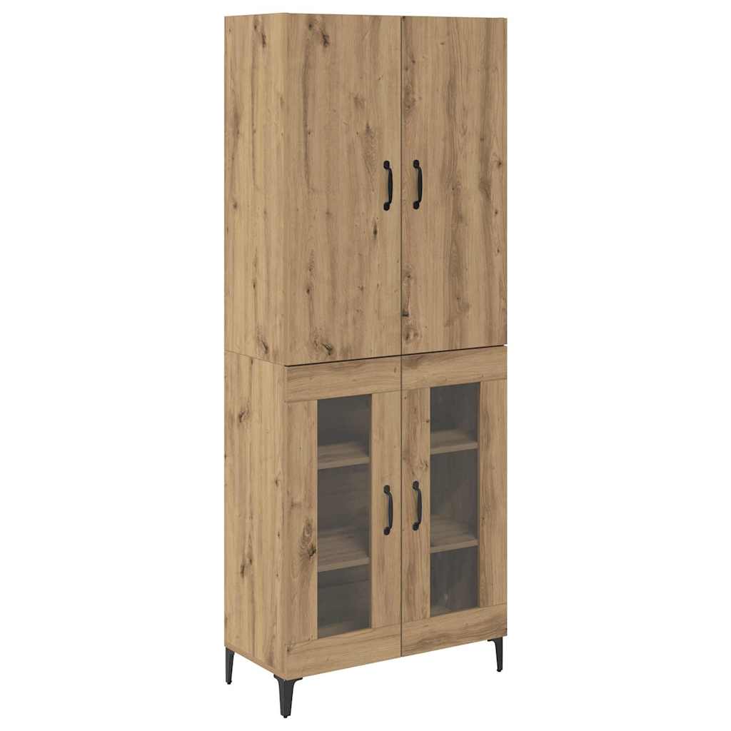 Magasfiú Artisan tölgy 69,5 x 34 x 180 cm Szerelt Fa