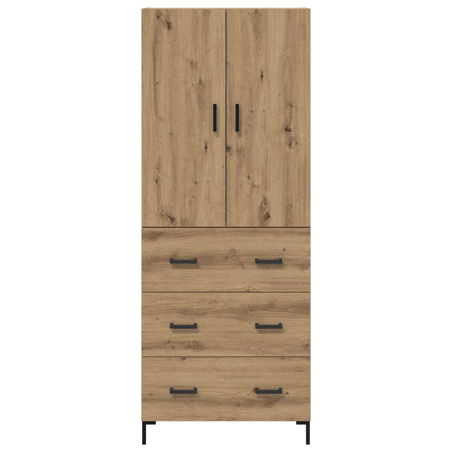 Magasfiú Artisan tölgy 69,5 x 34 x 180 cm Szerelt Fa