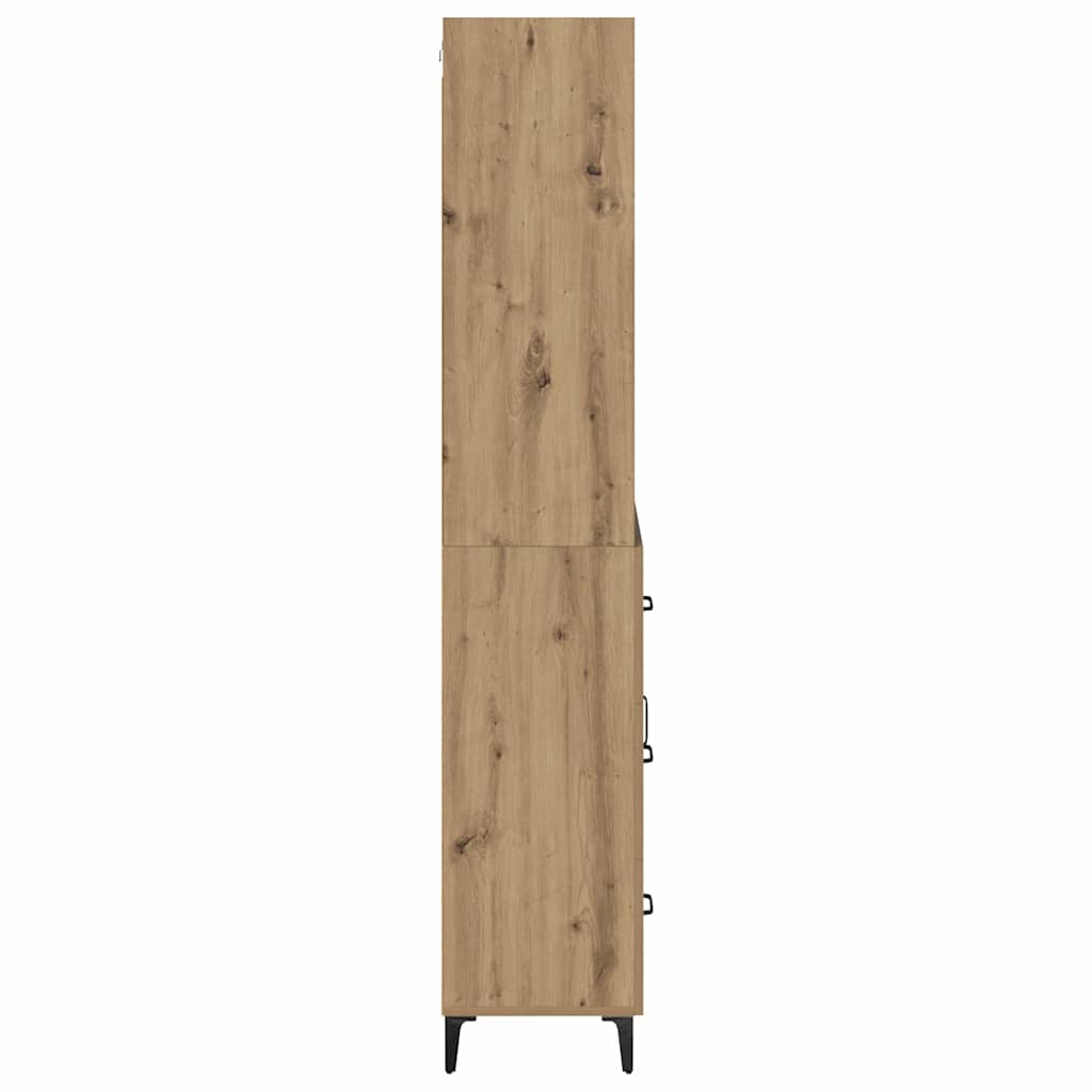Magasfiú Artisan tölgy 69,5 x 34 x 180 cm Szerelt Fa