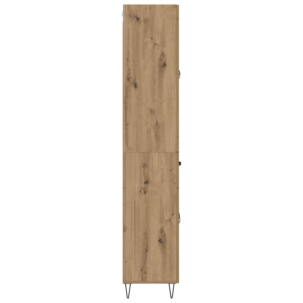 Magasfiú Artisan tölgy 69,5 x 34 x 180 cm Szerelt Fa