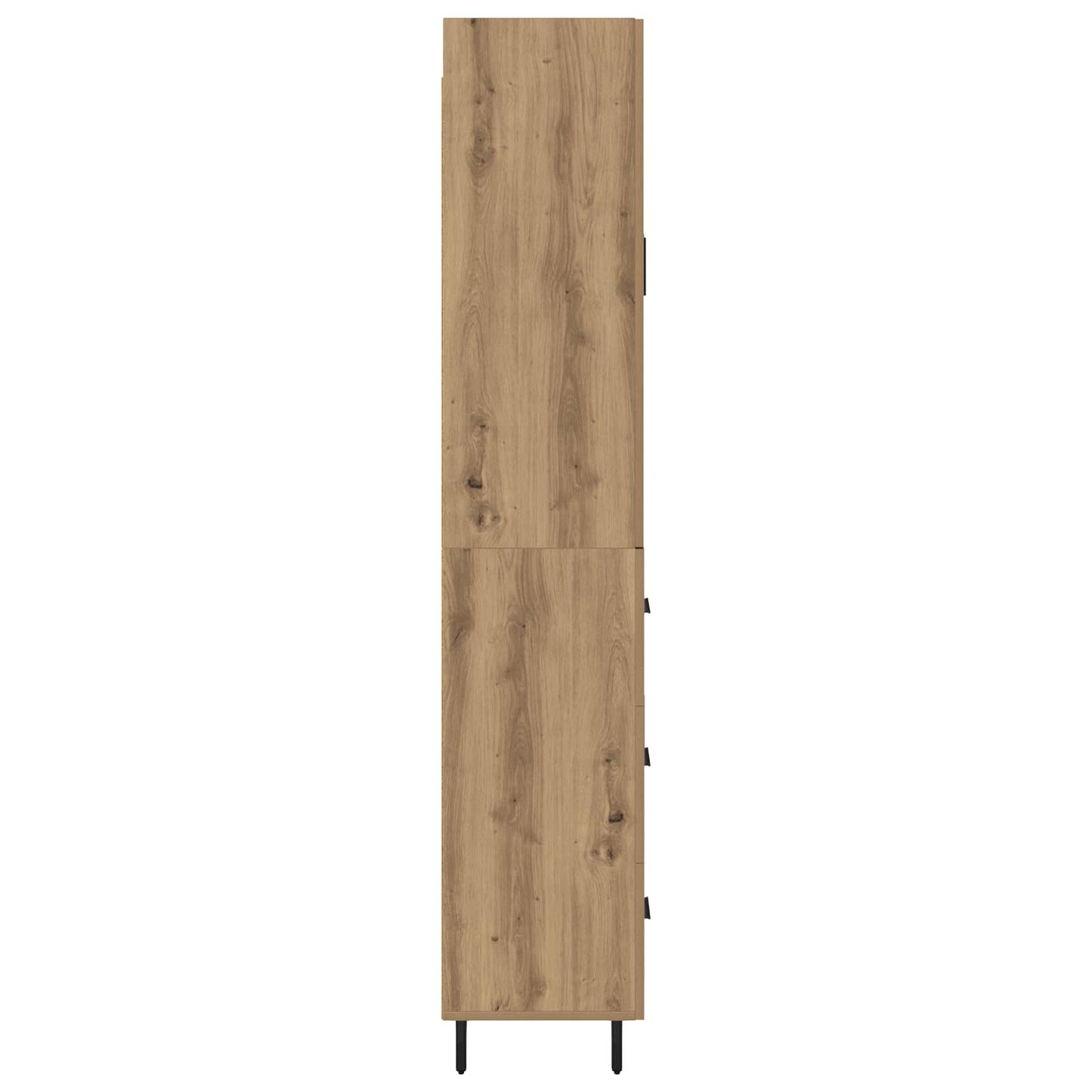Magasfiú 2 pcs Artisan tölgy 69,5 x 34 x 180 cm Szerelt Fa