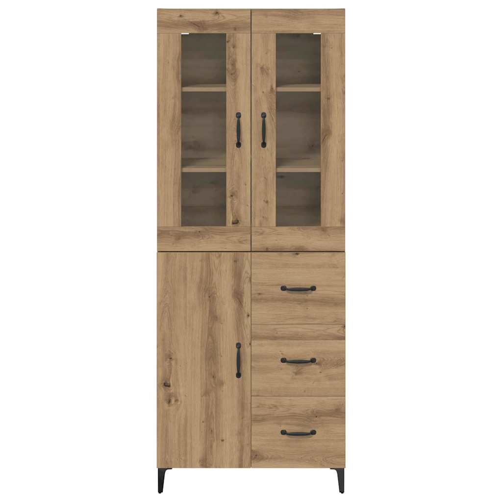 Magasfiú Artisan tölgy 69,5 x 34 x 180 cm Szerelt Fa