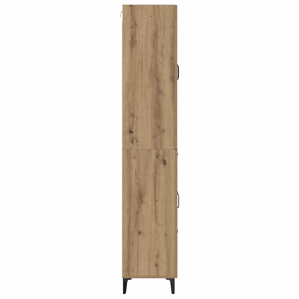 Magasfiú Artisan tölgy 69,5 x 34 x 180 cm Szerelt Fa