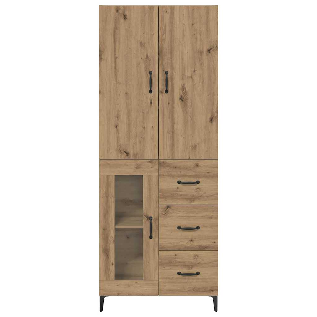 Magasfiú Artisan tölgy 69,5 x 34 x 180 cm Szerelt Fa