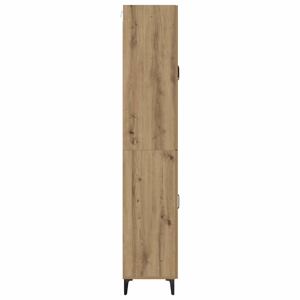 Magasfiú Artisan tölgy 69,5 x 34 x 180 cm Szerelt Fa