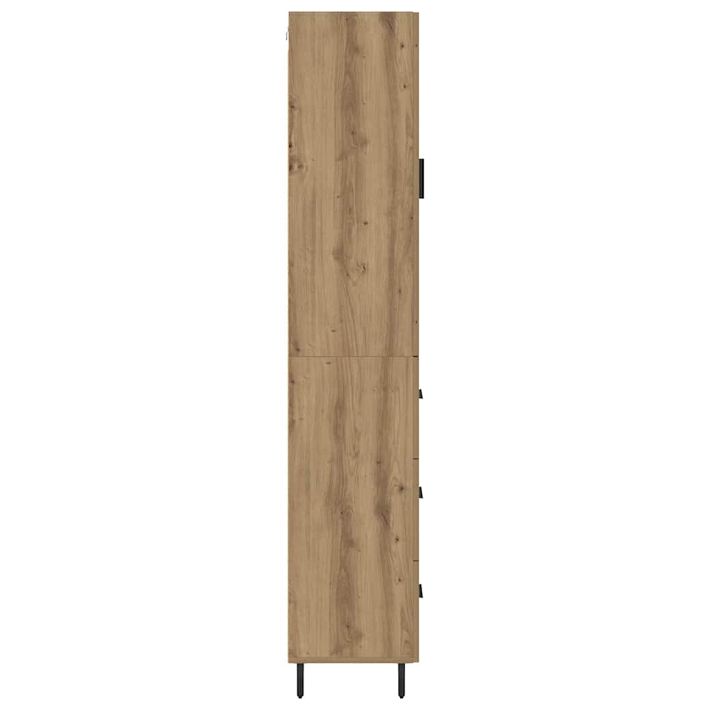 Magasfiú fiókkal Artisan tölgy 34,5 x 34 x 180 cm Faanyag