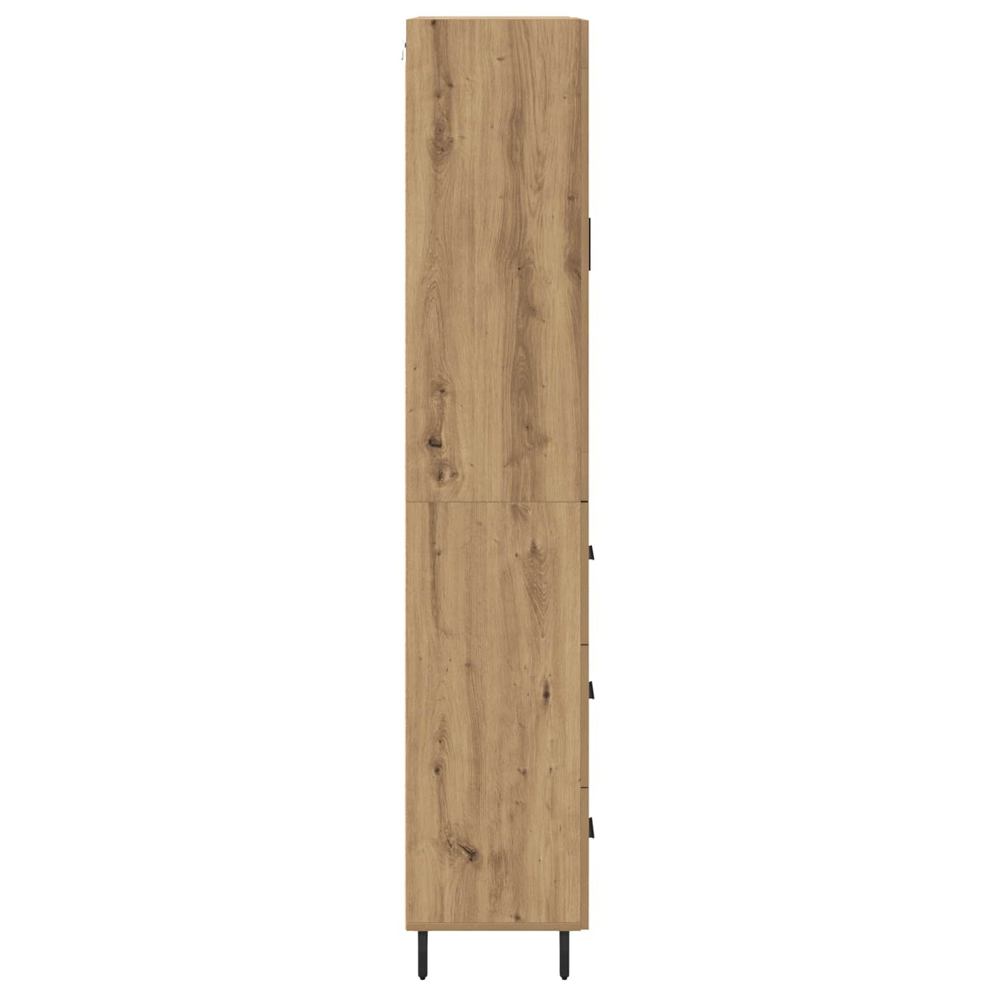 Magasfiú 2 pcs Artisan tölgy 69,5 x 34 x 180 cm Szerelt Fa