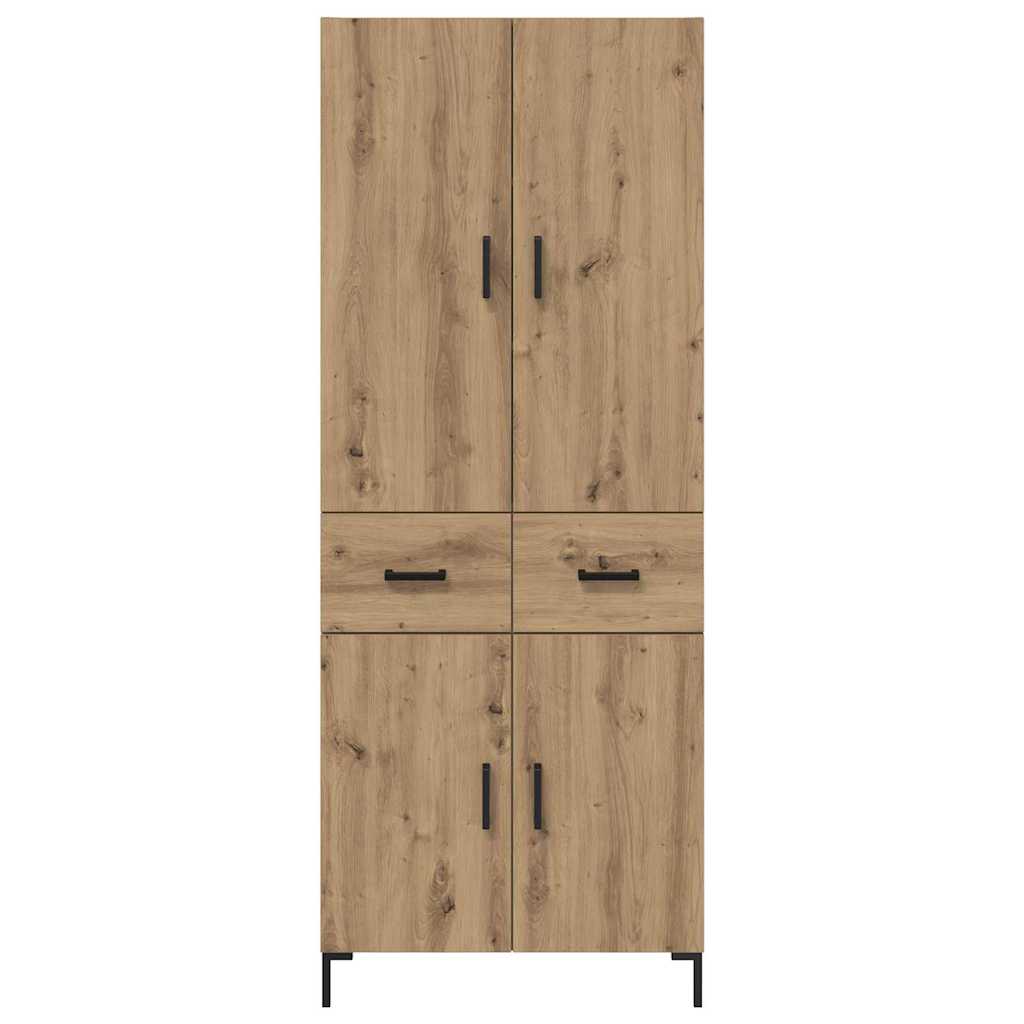 Magasfiú Artisan tölgy 69,5 x 34 x 180 cm Szerelt Fa