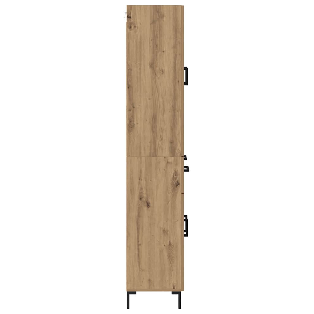 Magasfiú Artisan tölgy 69,5 x 34 x 180 cm Szerelt Fa