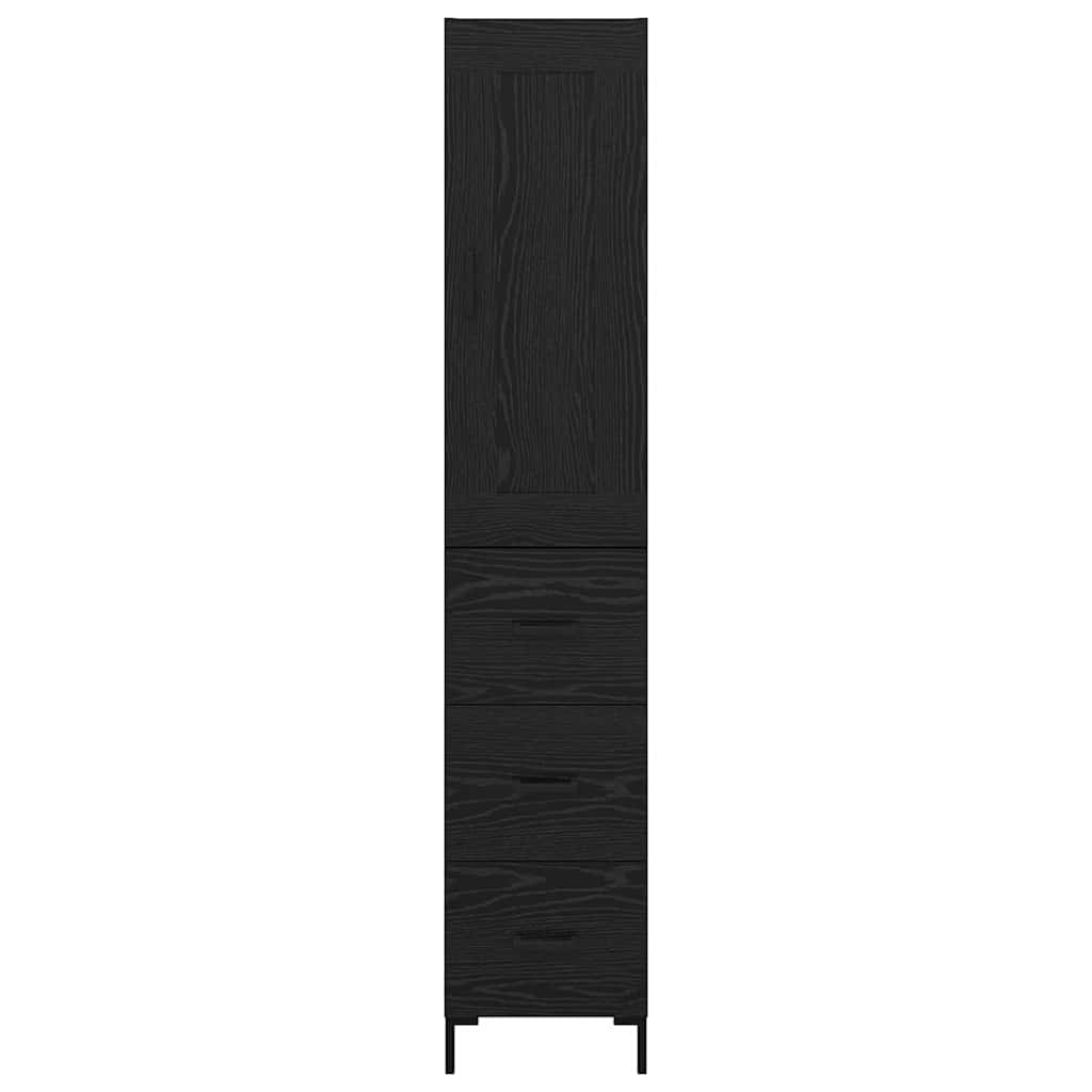 Magasfiú Fekete tölgy 34,5 x 34 x 180 cm Szerelt Fa