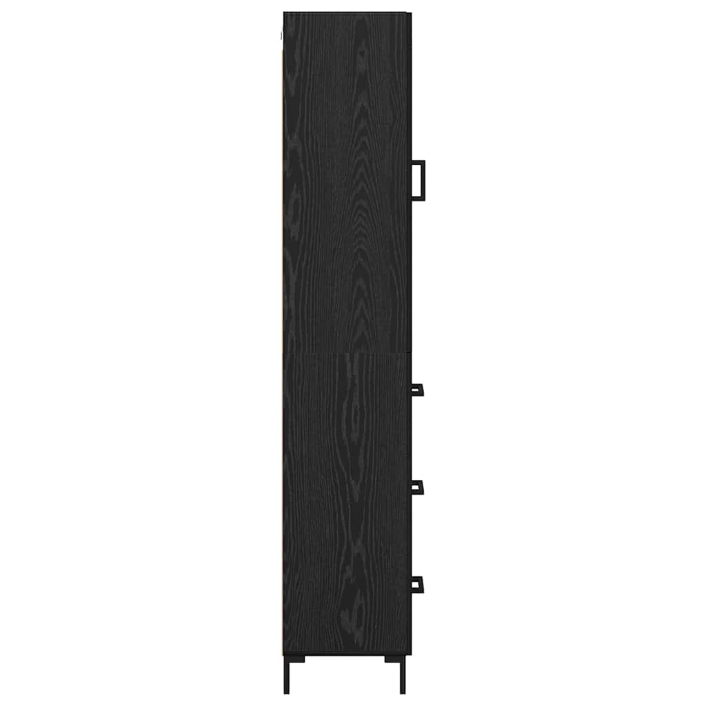 Magasfiú Fekete tölgy 34,5 x 34 x 180 cm Szerelt Fa